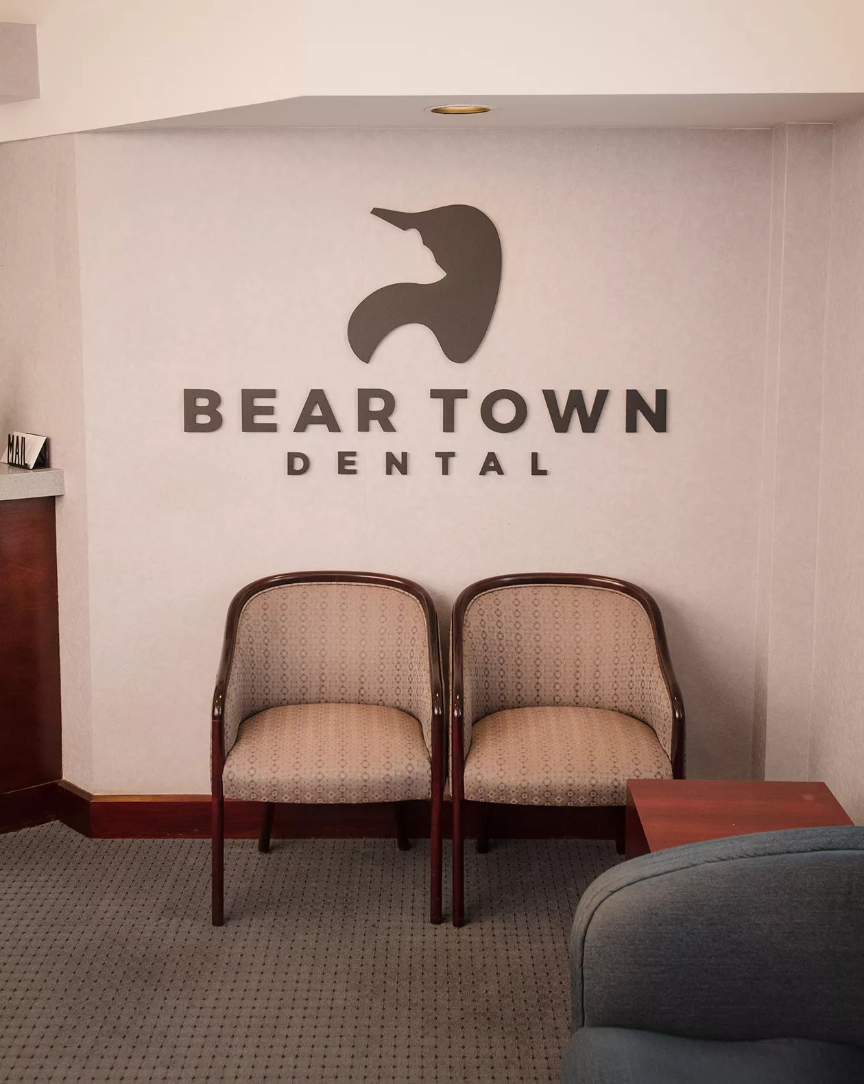 Bear Town waiting room